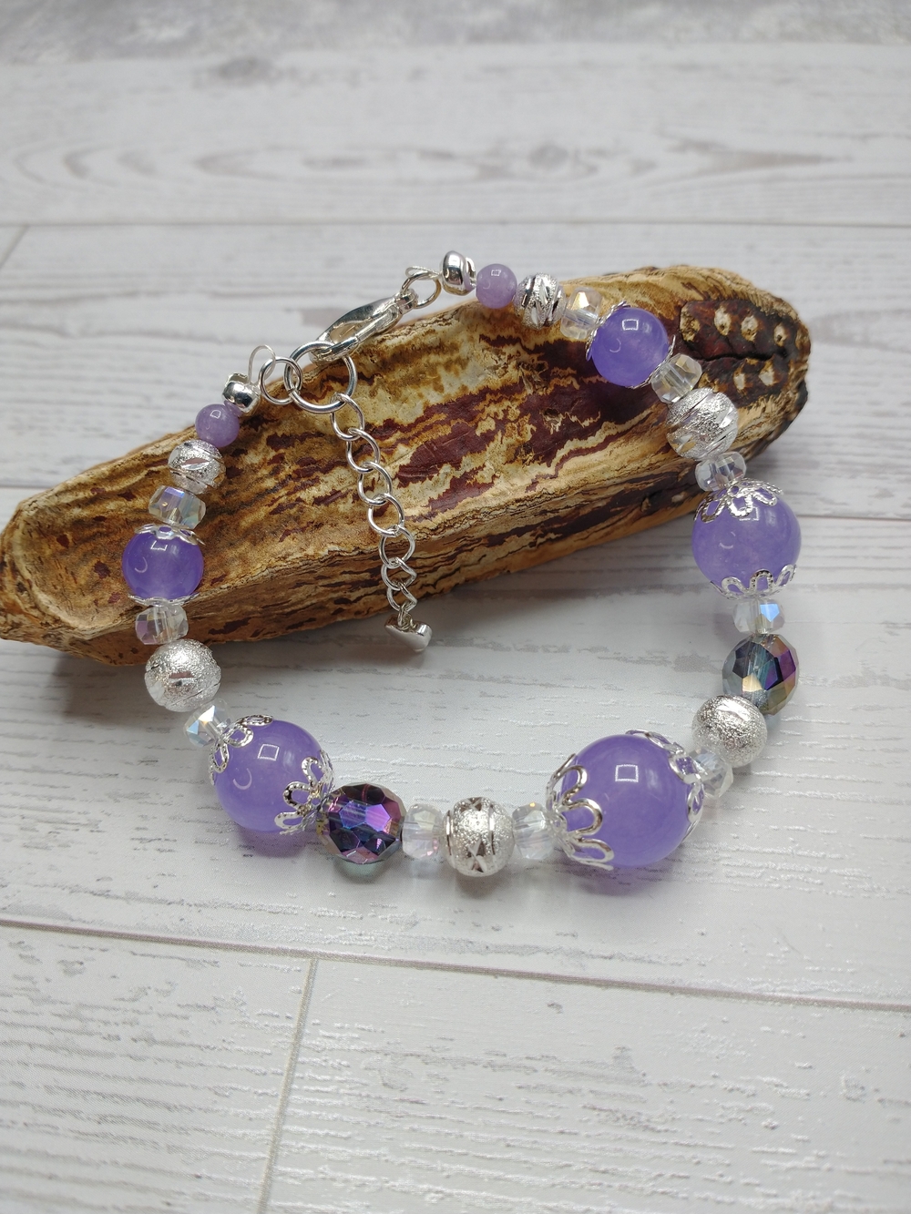 New Hand Crafted Beaded Chunky Bracelet